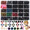 1100PCS Safety Eyes and Noses, Amigurumi Safety Eyes for Crocheting, Colorful Doll Crochet Eyes with Washers for Plush Animal, Crochet Toy, Stuffed Doll and Teddy Bear (Various Sizes)